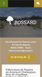 Mobile Screenshot of piquet-bois-bossard.com